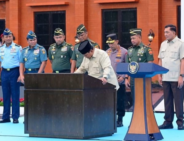 Presiden Prabowo Resmikan Museum dan Perpustakaan Seskoad, Tegaskan Lahirnya Pemimpin Bangsa dari Kawah Candradimuka TNI AD